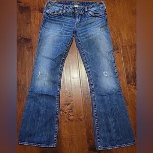 Silver Jeans Tuesday Baby Boot Womens 30 X 31 Skinny